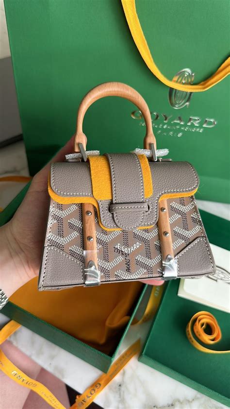 goyard saigon nano price|goyard saigon bag review.